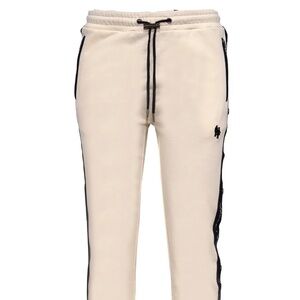 Homme + Femme Signature Track Pants Cream Size Small NWT Men Women jogger